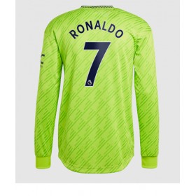Herren Fußballbekleidung Manchester United Cristiano Ronaldo #7 3rd Trikot 2022-23 Langarm